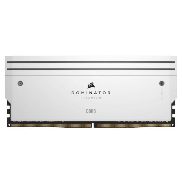 Corsair Dominator Titanium CMP32GX5M2X6600C32W, 32 GB, 2 x 16 GB, DDR5, 6600 MHz, 288-pin DIMM (CMP32GX5M2X6600C32W)