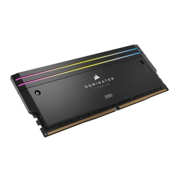 CORSAIR Dominator Titanium RGB - DDR5 - Kit - 48GB: 2 x 24GB - DIMM 288-PIN - 6000 MHz / PC5-48000 - CL30 - Schwarz (CMP48GX5M2B (CMP48GX5M2B6000C30)