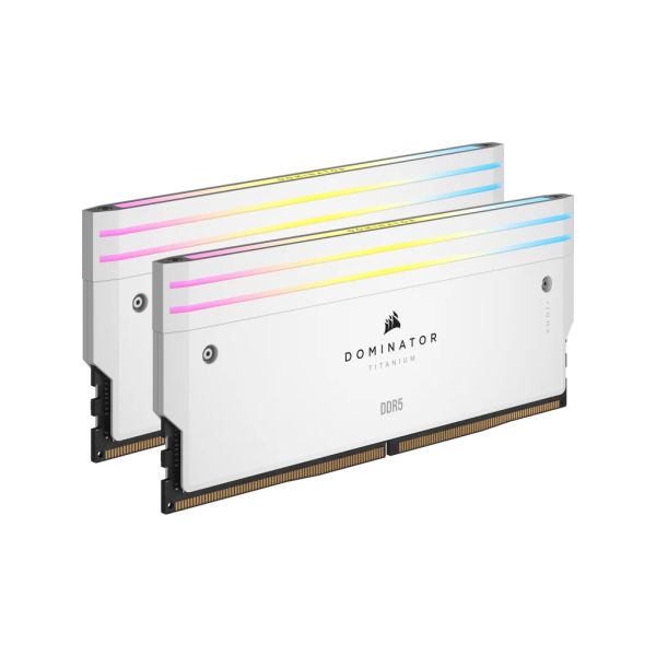 Corsair DDR5  64GB PC 6600 CL32 CORSAIR KIT (2x32GB) DOMIN. T RGB Wh retail (CMP64GX5M2X6600C32W)