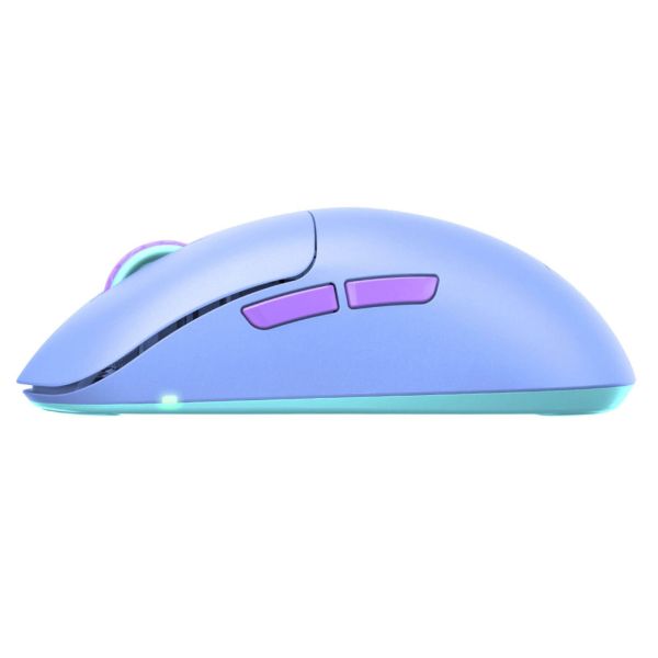 CHERRY XTRFY M8 Wireless muis Gamen Rechtshandig RF Wireless + USB Type-C Optisch 26000 DPI (M8W-FROSTY-PURPLE) CHERRY XTRFY M8 Wireless muis Gamen Rechtshandig RF Wireless + USB Type-C Optisch 26000 DPI (M8W-FROSTY-PURPLE)