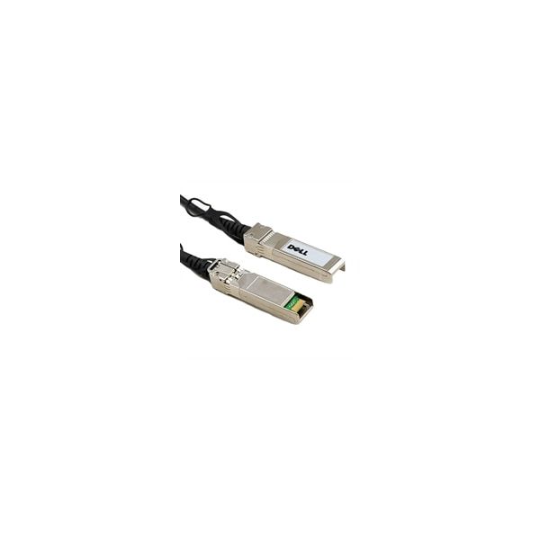 DELL 470-ABQE Glasvezel kabel 3 m QSFP28 Zwart, Roestvrijstaal (470-ABQE)