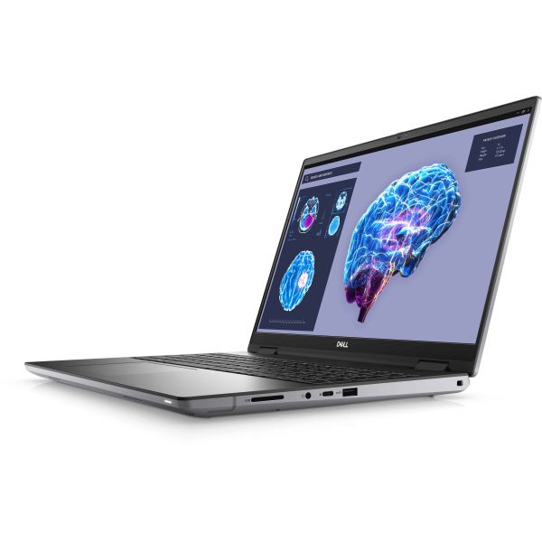 DELL Precision 7680 i7-13850HX Mobiel werkstation 40,6 cm (16") Full HD+ Intel® Core™ i7 32 GB DDR5-SDRAM 1000 GB SSD NVIDIA RTX 3500 Wi-Fi 6E (802.11ax) Windows 11 Pro Grijs (4W5KH)