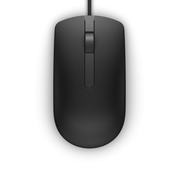 DELL MS116 muis Ambidextrous USB Type-A Optisch 1000 DPI (570-AAIS)
