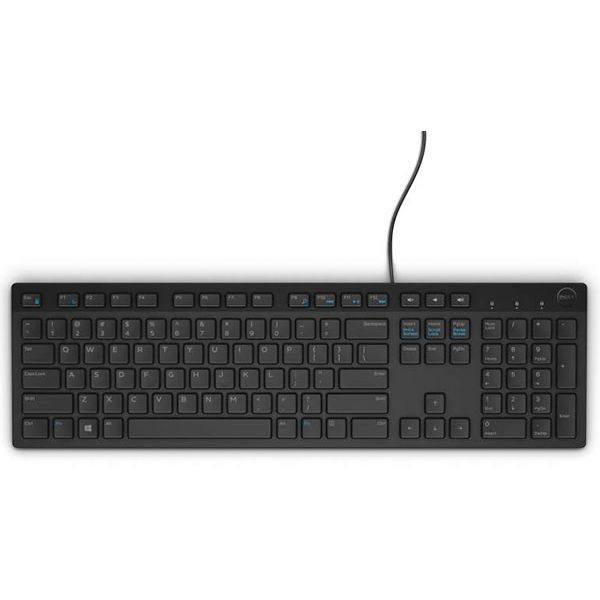 DELL bekabeld toetsenbord - KB216 - Nederlands (QWERTY) - zwart (580-ADGT)