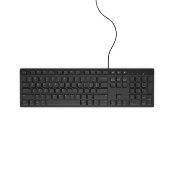DELL KB216 toetsenbord USB QWERTY US International Zwart (580-ADHK) DELL KB216 toetsenbord USB QWERTY US International Zwart (580-ADHK)