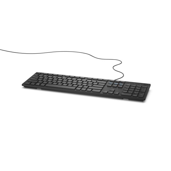 DELL KB216 toetsenbord USB QWERTY US International Zwart (580-ADHK)