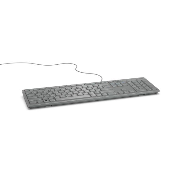 DELL KB216 toetsenbord USB QWERTY US International Grijs (580-ADHR)
