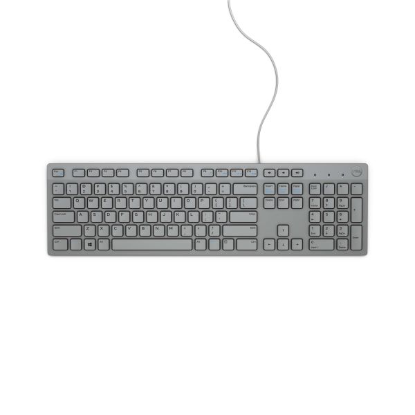 DELL KB216 toetsenbord USB QWERTY US International Grijs (580-ADHR) DELL KB216 toetsenbord USB QWERTY US International Grijs (580-ADHR)