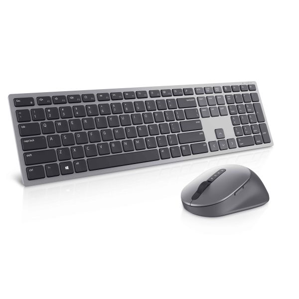 DELL Premier draadloos toetsenbord en muis voor meerdere apparaten - KM7321W - VS int'l (QWERTY) (580-AJQJ)