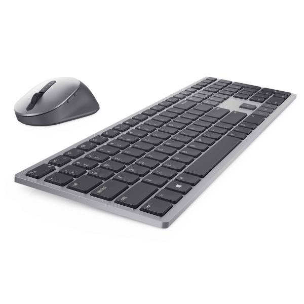 DELL Premier draadloos toetsenbord en muis voor meerdere apparaten - KM7321W - VS int'l (QWERTY) (580-AJQJ)