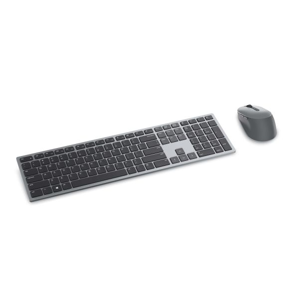 DELL Premier draadloos toetsenbord en muis voor meerdere apparaten - KM7321W - VS int'l (QWERTY) (580-AJQJ)