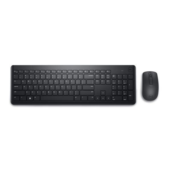 DELL KM3322W toetsenbord Inclusief muis RF Draadloos US International Zwart (580-AKFZ)