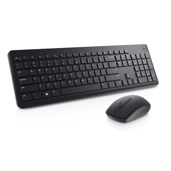 DELL KM3322W toetsenbord Inclusief muis RF Draadloos US International Zwart (580-AKFZ)