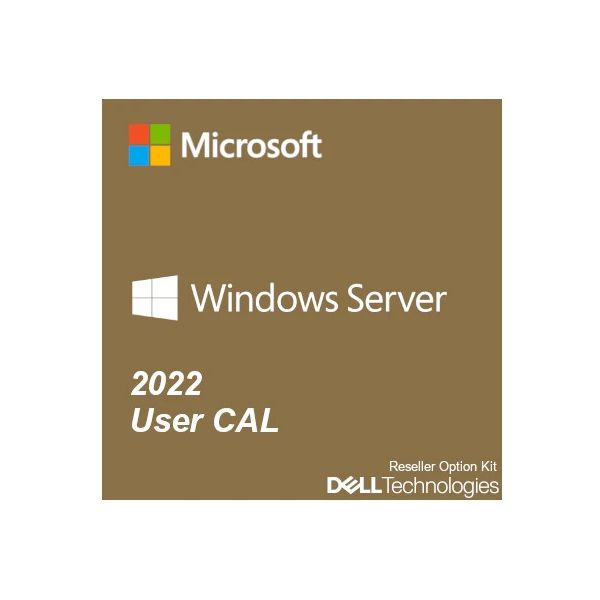 Dell Windows Server 2022 RDS CAL - 1 gebruikerslicentie (634-BYLH)
