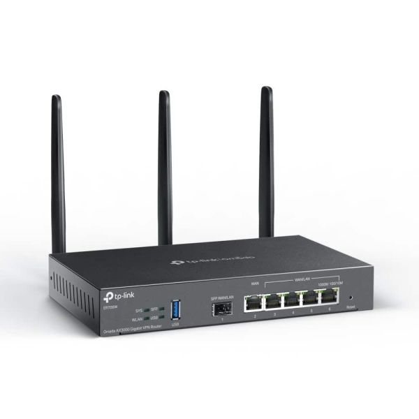TP-Link Omada ER706W draadloze router Gigabit Ethernet Dual-band (2.4 GHz / 5 GHz) Zwart (ER706W)