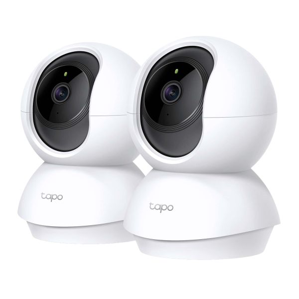 TP-Link Tapo C200P2 Bolvormig IP-beveiligingscamera Binnen 1920 x 1080 Pixels Bureau (TAPO C200P2)