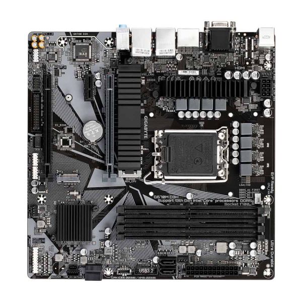 GIGABYTE Q670M D3H moederbord Intel Q670 LGA 1700 micro ATX (Q670M D3H)