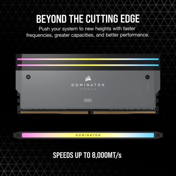 Corsair Dominator Titanium CMP32GX5M2B6000Z30 geheugenmodule 32 GB 2 x 16 GB DDR5 6000 MHz (CMP32GX5M2B6000Z30)