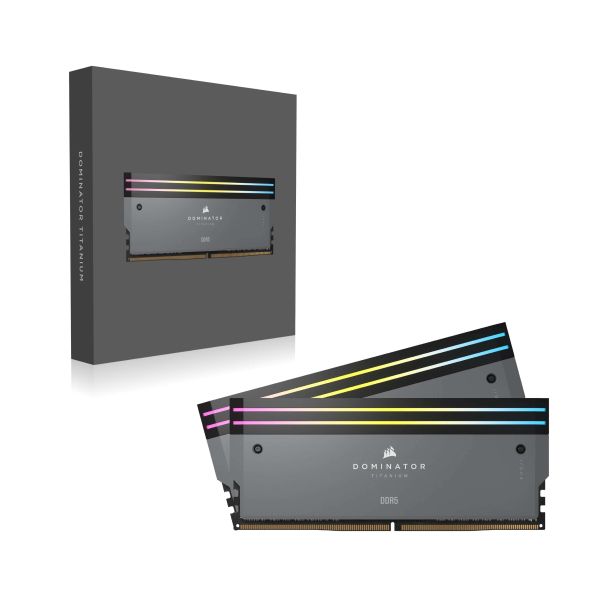 Corsair Dominator Titanium CMP32GX5M2B6000Z30 geheugenmodule 32 GB 2 x 16 GB DDR5 6000 MHz (CMP32GX5M2B6000Z30)