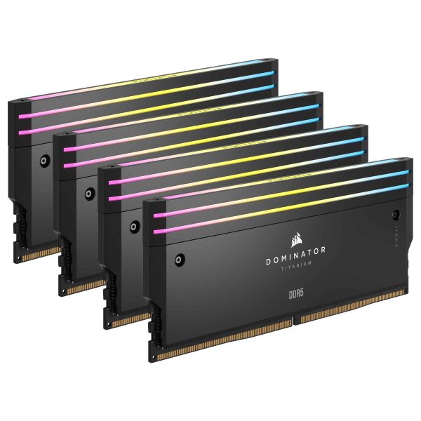 Corsair Dominator Titanium CMP64GX5M4B6400C32 geheugenmodule 64 GB 4 x 16 GB DDR5 6400 MHz (CMP64GX5M4B6400C32)