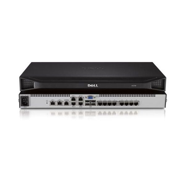 DELL DAV2108 KVM-switch Rack-montage Zilver (A7485895)