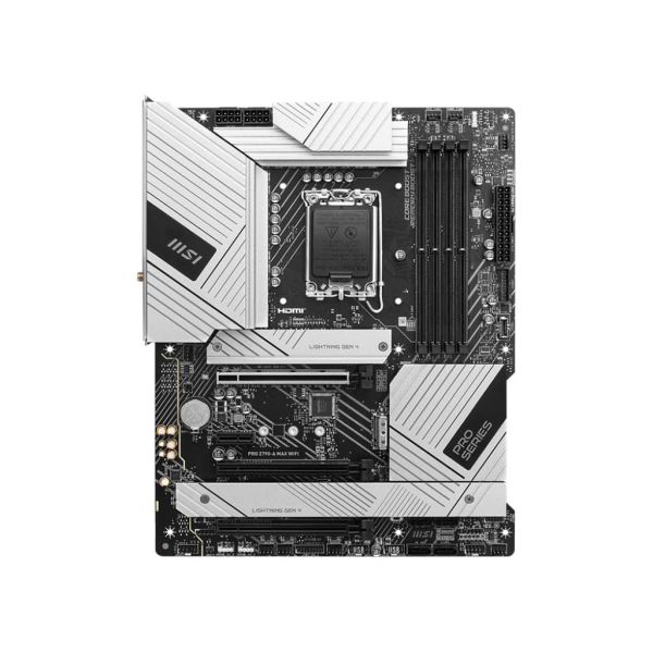 MSI PRO Z790-A MAX WIFI moederbord Intel Z790 LGA 1700 ATX (7E07-014R) MSI PRO Z790-A MAX WIFI moederbord Intel Z790 LGA 1700 ATX (7E07-014R)