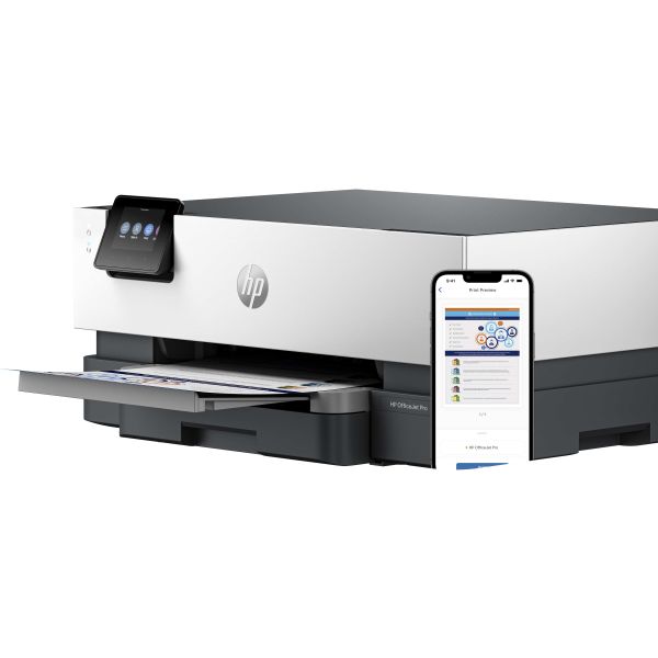 HP OfficeJet Pro 9110b printer, Kleur, Printer voor Thuis en thuiskantoor, Print, Draadloos; Dubbelzijdig printen; Printen vanaf telefoon of tablet; Touchscreen; USB-poort voorzijde (5A0S3B#629)
