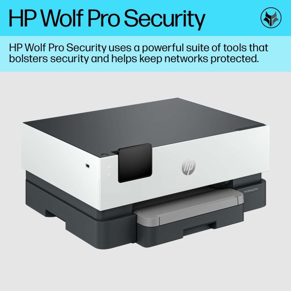 HP OfficeJet Pro 9110b printer, Kleur, Printer voor Thuis en thuiskantoor, Print, Draadloos; Dubbelzijdig printen; Printen vanaf telefoon of tablet; Touchscreen; USB-poort voorzijde (5A0S3B#629)