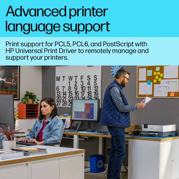 HP OfficeJet Pro 9110b printer, Kleur, Printer voor Thuis en thuiskantoor, Print, Draadloos; Dubbelzijdig printen; Printen vanaf telefoon of tablet; Touchscreen; USB-poort voorzijde (5A0S3B#629)