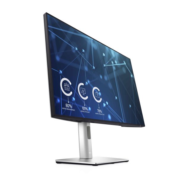 DELL UltraSharp U2421E 61,2 cm (24.1") 1920 x 1200 Pixels WUXGA LCD Zilver (DELL-U2421E)