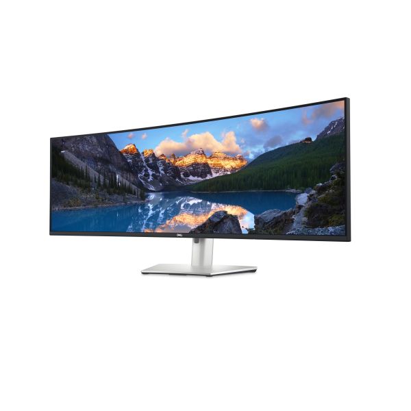 DELL UltraSharp U4924DW LED display 124,5 cm (49") 5120 x 1440 Pixels 5K Ultra HD LCD Zwart, Zilver (DELL-U4924DW)