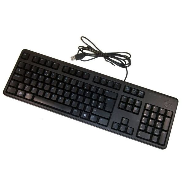 DELL DJ491 toetsenbord USB QWERTY Engels Zwart (DJ491) DELL DJ491 toetsenbord USB QWERTY Engels Zwart (DJ491)