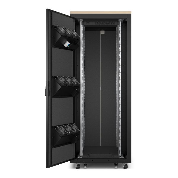 APC NetShelter CX AR4038IA - 38U, Geluiddempend en geventileerd 19 inch server rack (AR4038LIA) APC NetShelter CX AR4038IA - 38U, Geluiddempend en geventileerd 19 inch server rack (AR4038LIA)
