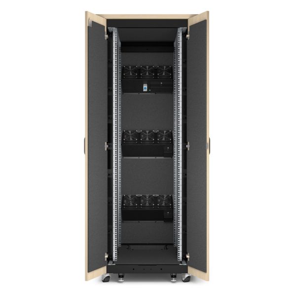 APC NetShelter CX AR4038IA - 38U, Geluiddempend en geventileerd 19 inch server rack (AR4038LIA) APC NetShelter CX AR4038IA - 38U, Geluiddempend en geventileerd 19 inch server rack (AR4038LIA)