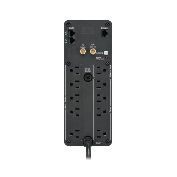 APC BR1000MS UPS Line-interactive 1 kVA 600 W 10 AC-uitgang(en) (BR1000MS)
