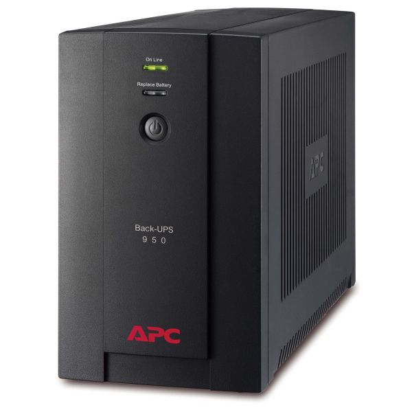 APC Back-UPS 950VA noodstroomvoeding 6x C13, USB (BXS1200MI-GR) APC Back-UPS 950VA noodstroomvoeding 6x C13, USB (BXS1200MI-GR)