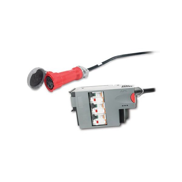 APC Stroomverdelingsmodule 3-polig 5-draads RCD 16A 30mA IEC309 320CM (PDM332IEC-30R-1040)