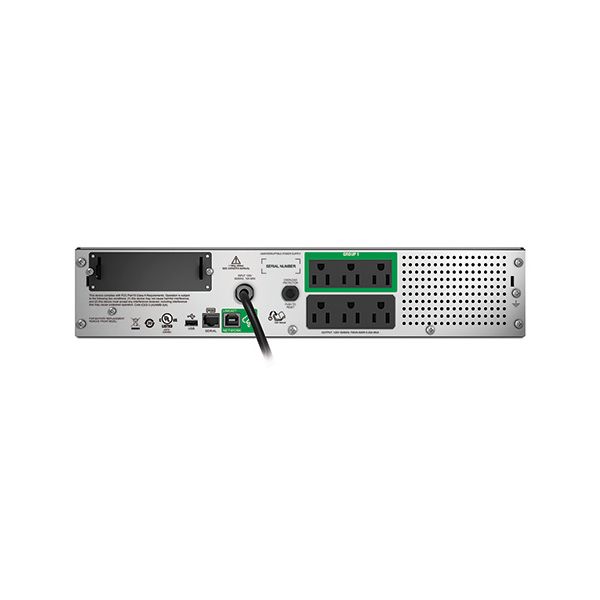 APC SMT750RM2UC UPS Line-interactive 0,75 kVA 500 W 6 AC-uitgang(en) (SMT750RM2UC)