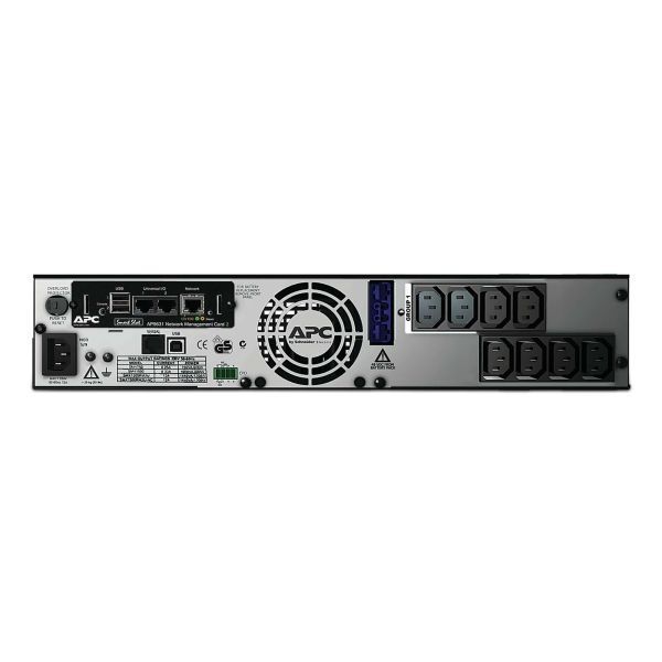 APC Smart-UPS X SMX750INC - 750VA, 8x C13 uitgang, USB, uitbreidbare runtime, NMC (SP3OPT002)