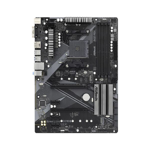 Asrock B450 Pro4 R2.0 AMD B450 Socket AM4 ATX (90-MXBEE0-A0UAYZ)