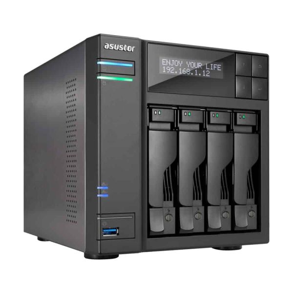Asustor AS7004T NAS Ethernet LAN Zwart (90IX00E1-BW3S10)