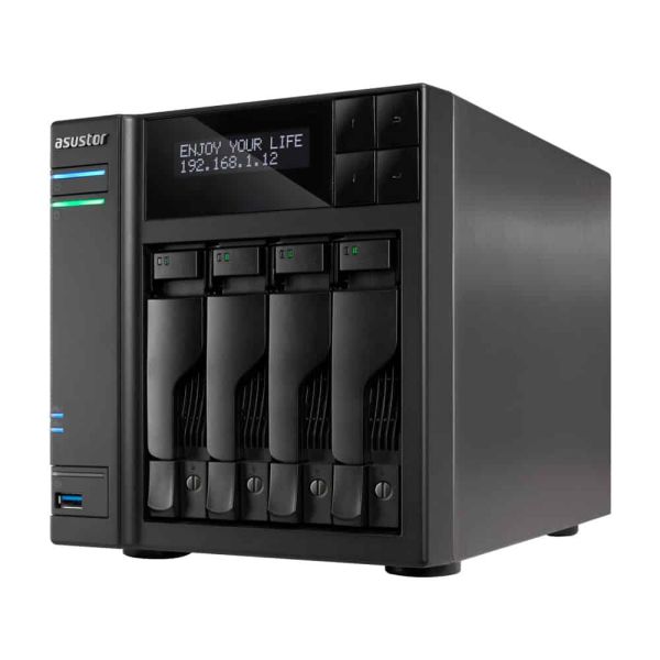 Asustor AS7004T NAS Ethernet LAN Zwart (90IX00E1-BW3S10)