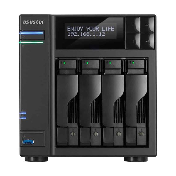 Asustor AS7004T NAS Ethernet LAN Zwart (90IX00E1-BW3S10)