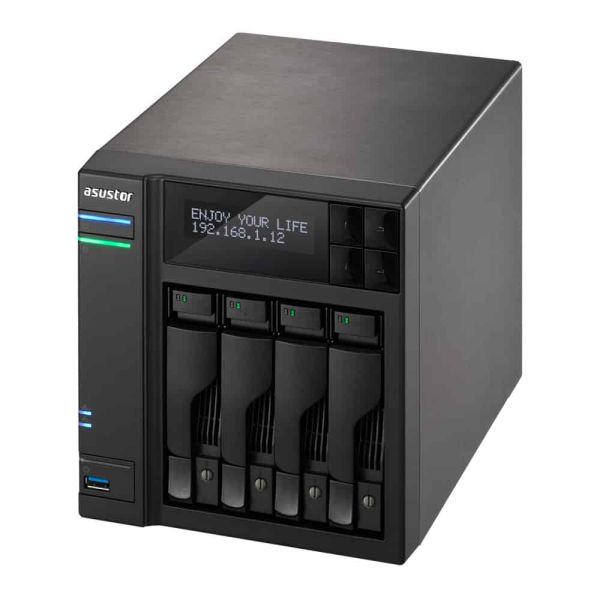 Asustor AS7004T NAS Ethernet LAN Zwart (90IX00E1-BW3S10)