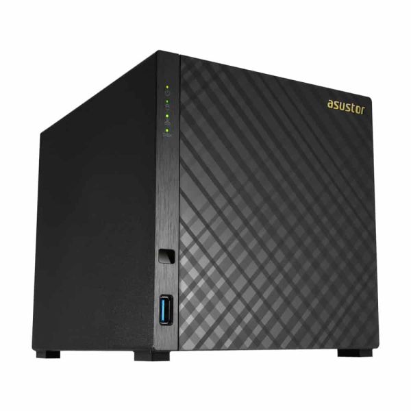Asustor AS3104T NAS Ethernet LAN Zwart N3050 (90IX00P1-BW3S10)