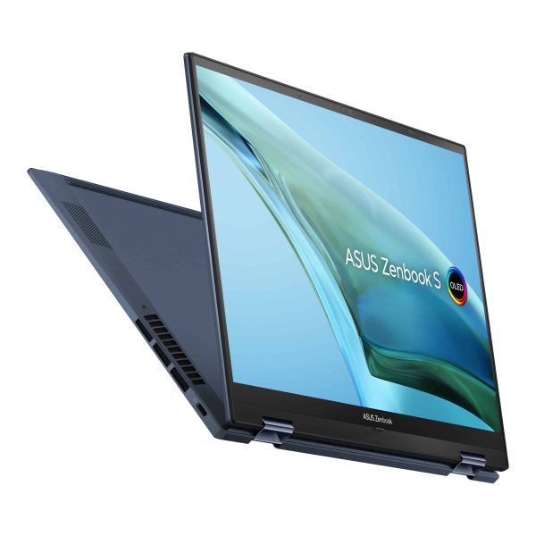 ASUS ZenBook S 13 Flip OLED UP5302ZA-LX106W Hybride (2-in-1) 33,8 cm (13.3") Touchscreen 2.8K Intel® Core™ i7 i7-1260P 16 GB LPDDR5-SDRAM 1 TB SSD Wi-Fi 6E (802.11ax) Windows 11 Home Blauw, Wit (90NB0VV1-M00F60)