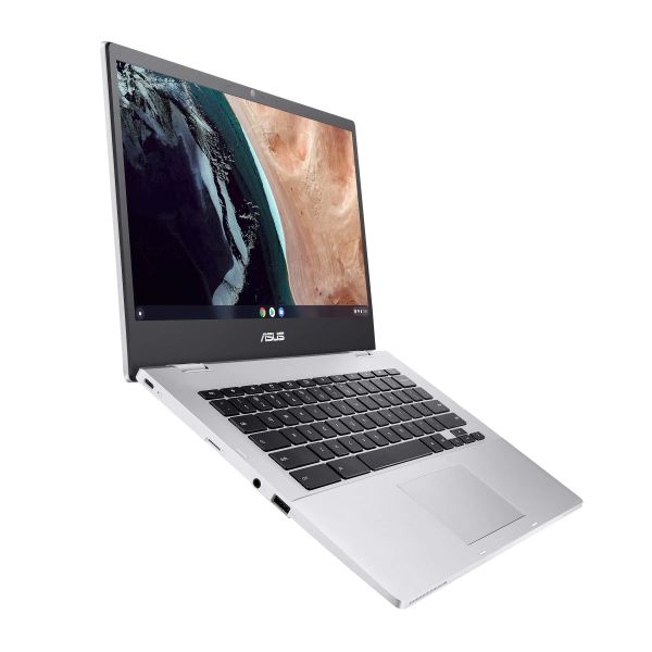 ASUS Chromebook CB1 CB1400CKA-EK0245 35,6 cm (14") Full HD Intel® Pentium® Silver N6000 8 GB LPDDR4x-SDRAM 64 GB eMMC Wi-Fi 6 (802.11ax) ChromeOS Zilver (90NX03I2-M008K0)