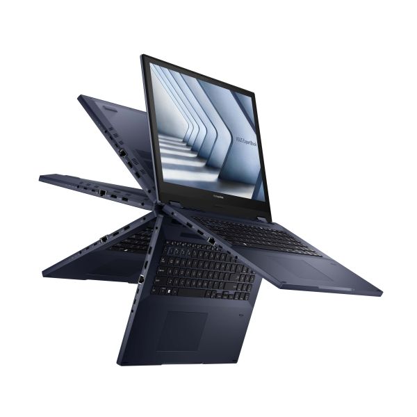ASUS ExpertBook B6602FC2-MH0483X Hybride (2-in-1) 40,6 cm (16") Touchscreen WQXGA Intel® Core™ i7 i7-12850HX 32 GB DDR5-SDRAM 1 TB SSD NVIDIA Quadro RTX A2000 Wi-Fi 6E (802.11ax) Windows 11 Pro Zwart (90NX04U1-M00HX0)