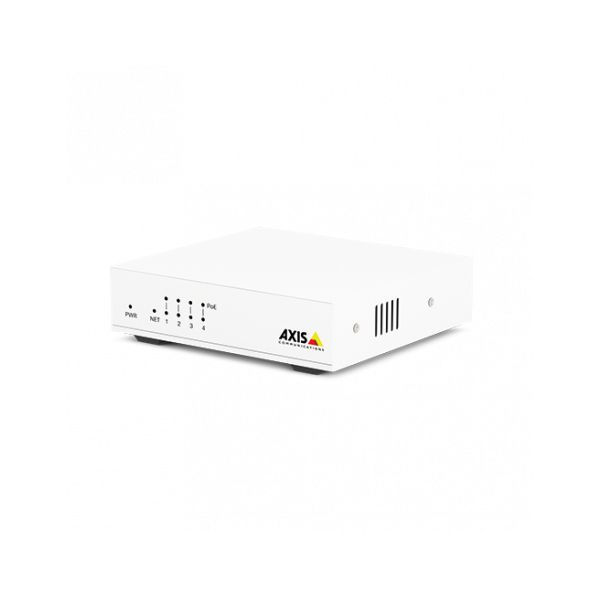 Axis 02101-003 netwerk-switch Unmanaged Fast Ethernet (10/100) Power over Ethernet (PoE) Wit (02101-003)