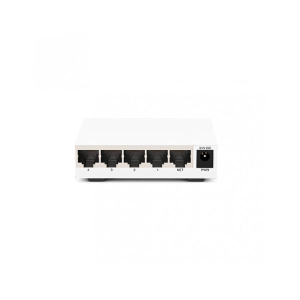 Axis 02101-003 netwerk-switch Unmanaged Fast Ethernet (10/100) Power over Ethernet (PoE) Wit (02101-003)